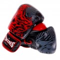 Twins Special FBGVL3-50 Боксерские Перчатки Тайский Бокс "Wolf" Красно-Черные