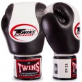  Twins Special BGVL9 Боксерские Перчатки Тайский Бокс Черно-Белые