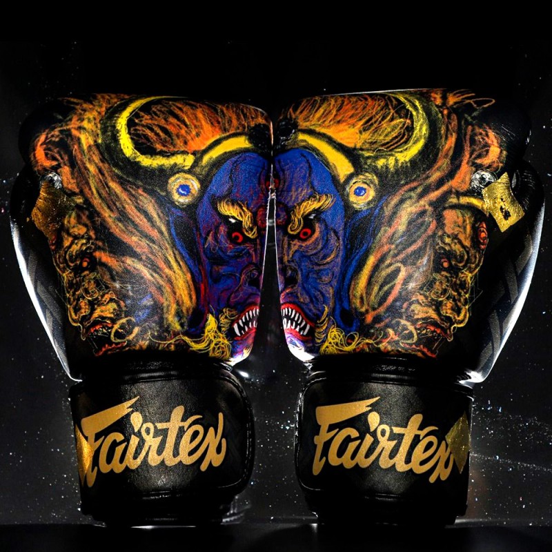 Fairtex "Yamantaka" Боксерские Перчатки Тайский Бокс Ограниченная Серия