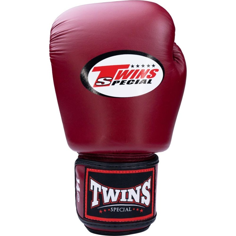 Twins Special BGVL3 Боксерские Перчатки Тайский Бокс Maroon