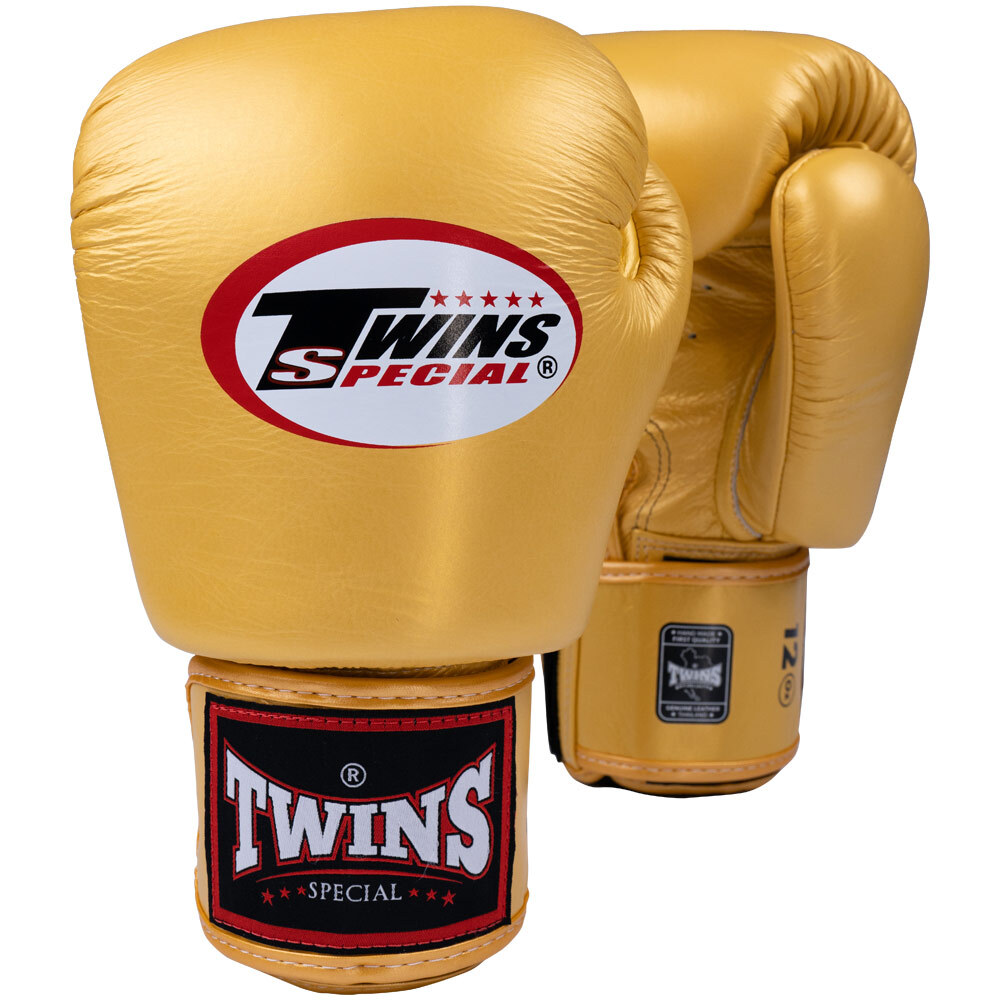 Twins Special BGVL3 Боксерские Перчатки Тайский Бокс Золотой