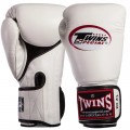Twins Special BGVLA1 Боксерские Перчатки Тайский Бокс "Air Breathable" с Сеткой Белые