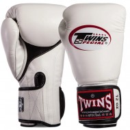 Twins Special BGVLA1 Боксерские Перчатки Тайский Бокс "Air Breathable" с Сеткой Белые