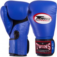 Twins Special BGVLA1 Боксерские Перчатки Тайский Бокс "Air Breathable" с Сеткой Синие