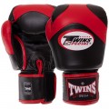 Twins Special BGVL13 Боксерские Перчатки Тайский Бокс Черно-Красные
