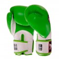 Twins Special BGVL11 Боксерские Перчатки Тайский Бокс Зелено-Белые