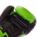  Twins Special BGVL10 Боксерские Перчатки Тайский Бокс Черно-Зеленые