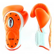 Twins Special BGVL6-MK Боксерские Перчатки Тайский Бокс Оранжевые с Белым