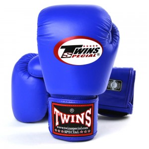 Twins Special BGVL3 Боксерские Перчатки Тайский Бокс Синие