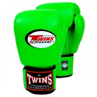 Twins Special BGVL3 Боксерские Перчатки Тайский Бокс Лайм