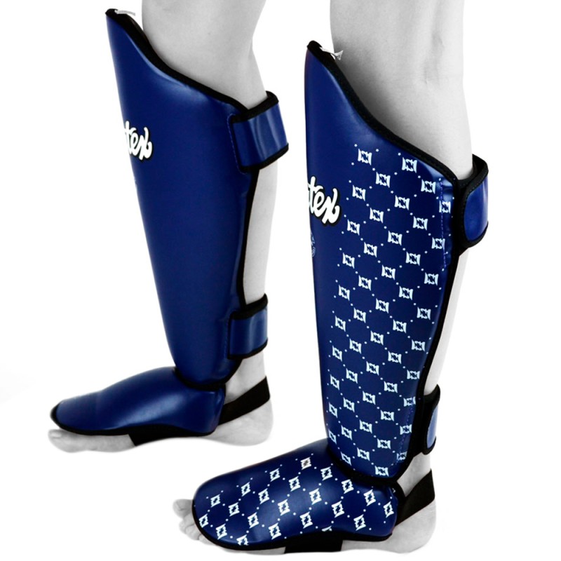 Fairtex SP5 Защита Голени "Competition" Синий
