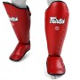 Fairtex SP5 Защита Голени "Competition" Красный