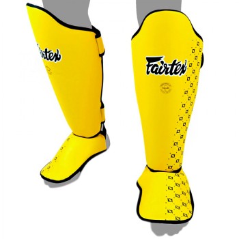 Fairtex SP5 Защита Голени Тайский Бокс "Competition" Желтый