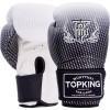 Top King "Super Star" Боксерские Перчатки Тайский Бокс Серебро