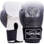 Top King "Super Star" Боксерские Перчатки Тайский Бокс Серебро