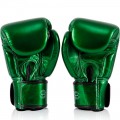 Fairtex BGV22 Боксерские Перчатки Тайский Бокс "Metallic" Зеленые