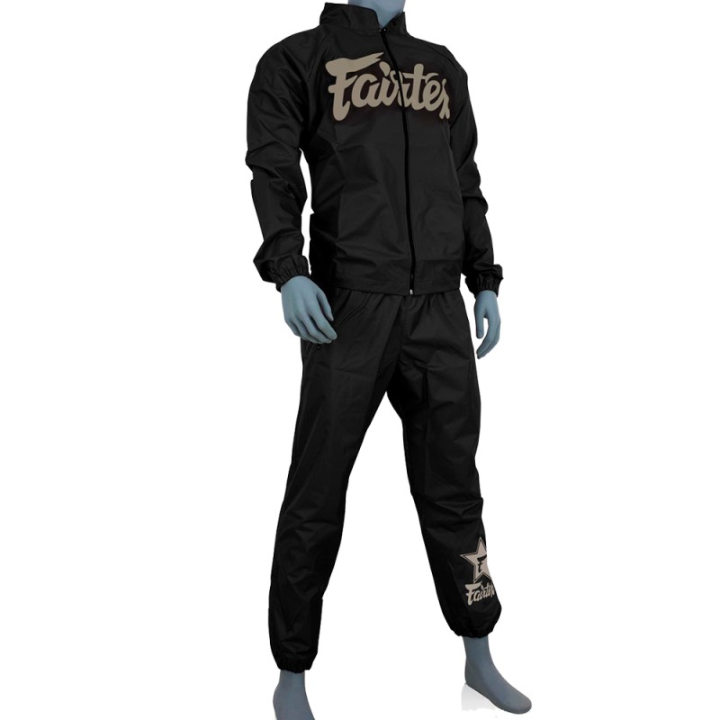 Fairtex VS3 Костюм Cауна Сгонка "Vinyl Sweat Suit" Черно-Коричневая