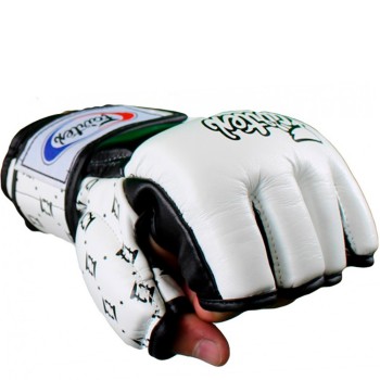 Fairtex FGV17 ММА Перчатки Бело-Черные