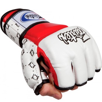 Fairtex FGV17 ММА Перчатки Бело-Красные