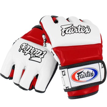 Fairtex FGV17 ММА Перчатки Бело-Красные