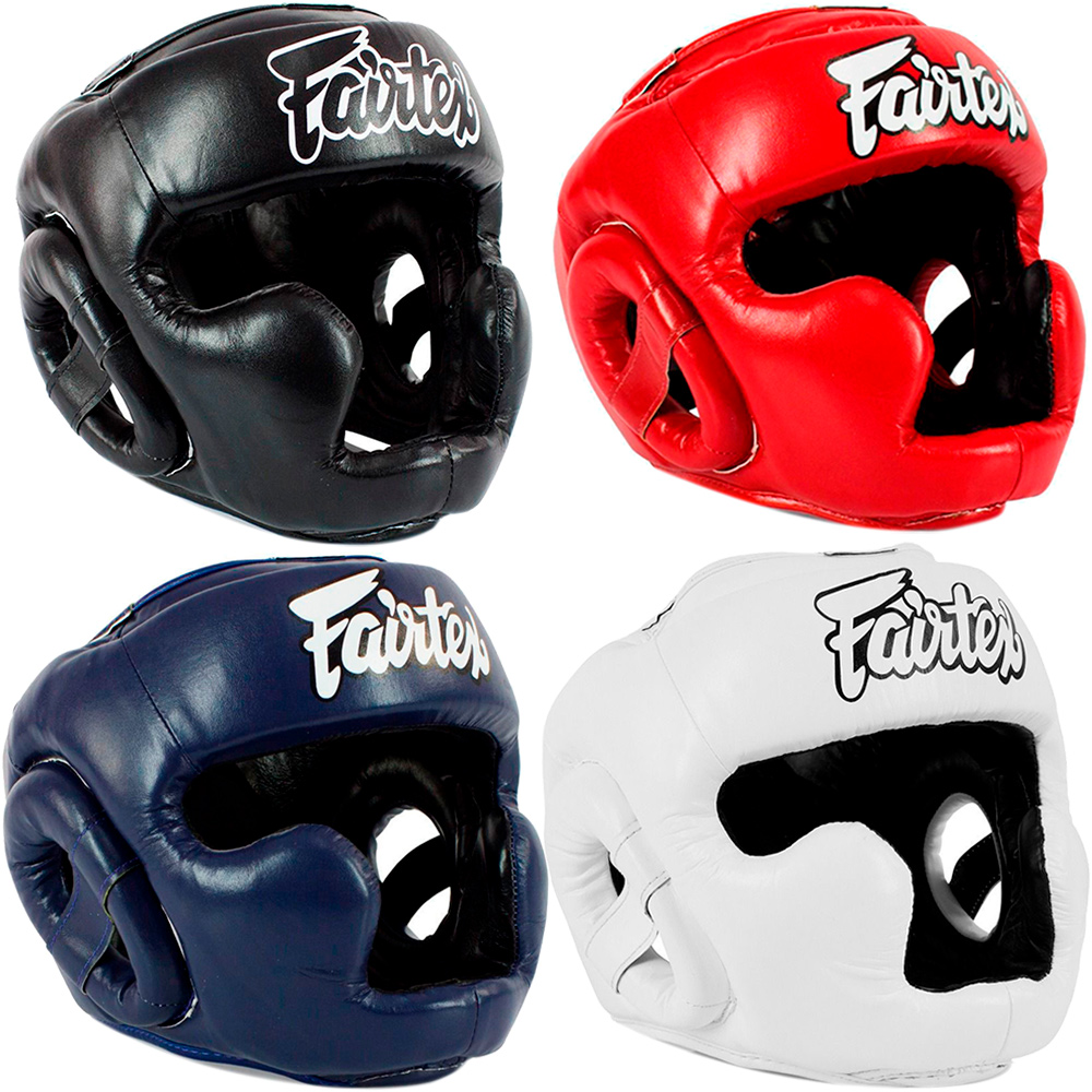 Детский Боксерский Шлем Fairtex HGK15 Тайский Бокс 4 Цвета