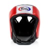 Fairtex HG9 Боксерский Шлем Тайский Бокс Для Соревнований Закрытая Макушка "Muay Thai & Kickboxing Competition"	