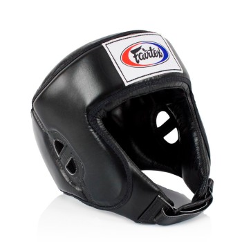 Fairtex HG9 Боксерский Шлем Тайский Бокс Для Соревнований Закрытая Макушка "Muay Thai & Kickboxing Competition"