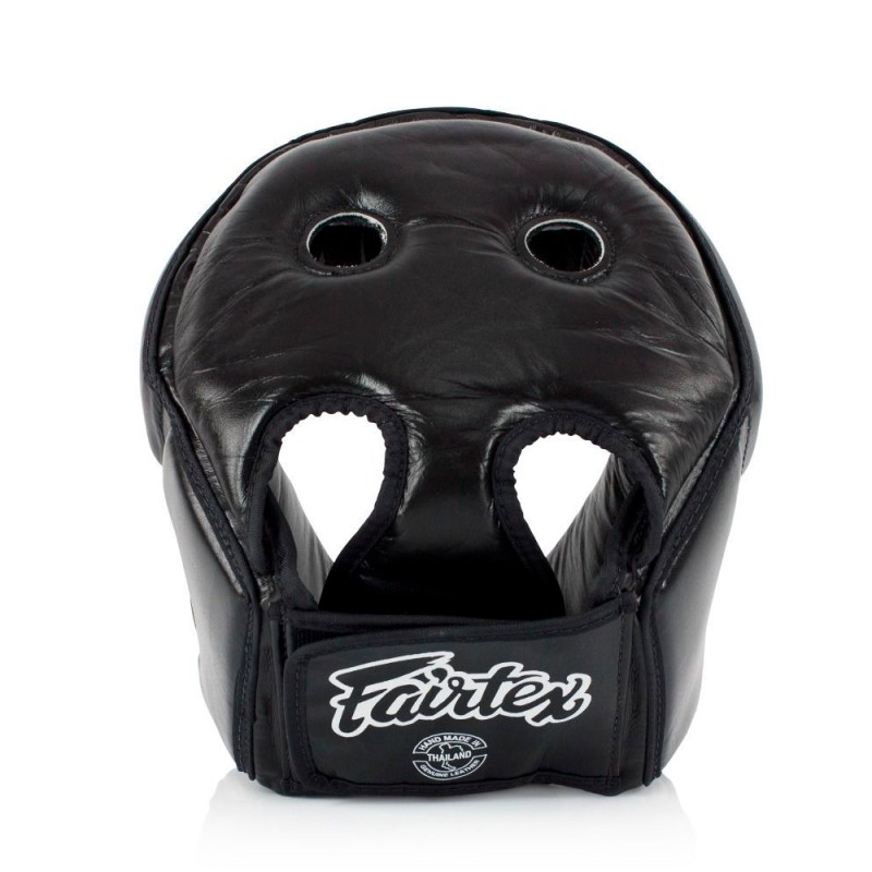 Fairtex HG9 Боксерский Шлем Тайский Бокс Для Соревнований Закрытая Макушка "Muay Thai & Kickboxing Competition"	