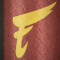 Fairtex HB6PY Мешок Боксерский Тайский Банан "Muay Thai Banana Bag Python Print” Красно-Золотой