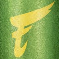 Fairtex HB6PY Мешок Боксерский Тайский Банан "Muay Thai Banana Bag Python Print” Зелено-Золотой