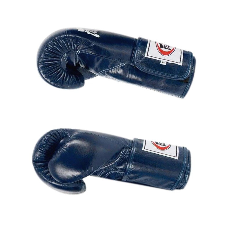 Fairtex BGV5 Боксерские Перчатки Тайский Бокс "Super Sparring" Синие