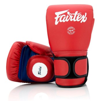 Fairtex BGV13 Перчатки-Лапы Боксерские Красно-Синие