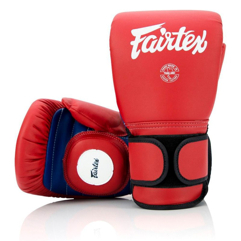 Fairtex BGV13 Перчатки-Лапы Боксерские Красно-Синие