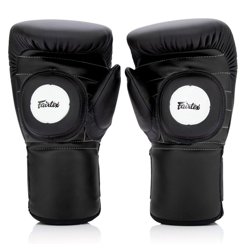 Fairtex BGV13 Перчатки-Лапы Боксерские Черно-Красные
