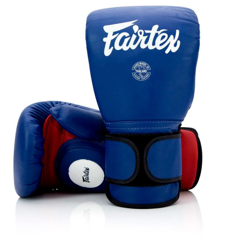 Fairtex BGV13 Перчатки-Лапы Боксерские Сине-Красные