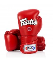 Fairtex BGV6 Боксерские Перчатки Тайский Бокс "Stylish Angular Sparring" Красные