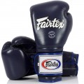 Fairtex BGV9 Боксерские Перчатки Мексиканский Стиль "Heavy Hitter's" Синие