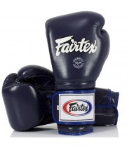 Fairtex BGV9 Боксерские Перчатки Мексиканский Стиль "Heavy Hitter's" Синие
