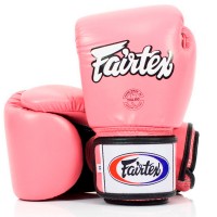 Fairtex BGV1-BR "Breathable" Боксерские Перчатки c Сеткой Розовые