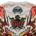 TUFF Футболка Тайский Бокс Тренировочная "Dragon in White"