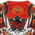 TUFF Футболка Тайский Бокс Тренировочная "Dragon in Red"