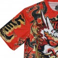 TUFF Футболка Тайский Бокс Тренировочная "Dragon in Red"