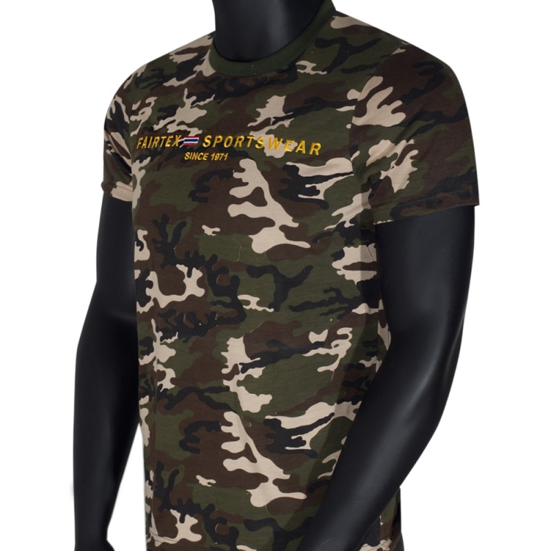 Fairtex Camo Футболка Тайский Бокс