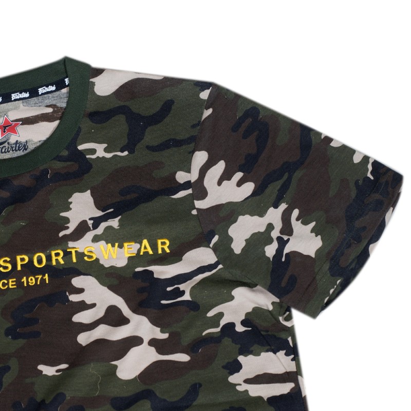 Fairtex Camo Футболка Тайский Бокс