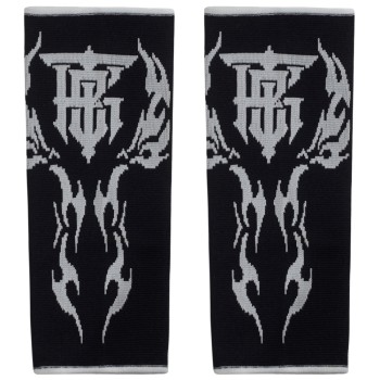 Top King Суппорт Защита Голеностопа Тайский Бокс Вышивка Черный 