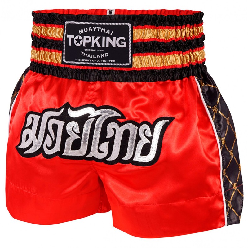 Top King TKTBS-214  Шорты Тайский Бокс Красные