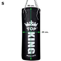Top King TKHBF Боксерский Мешок Тайский Бокс Натуральная Кожа Или Синтетическая Кожа Размер S