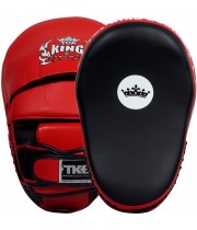 Top King TKFME Лапы Боксерские Тайский Бокс Черно-Красные