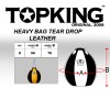 Top King TKHBT-GL Боксерская Груша Тайский Бокс Натуральная Кожа Размер M