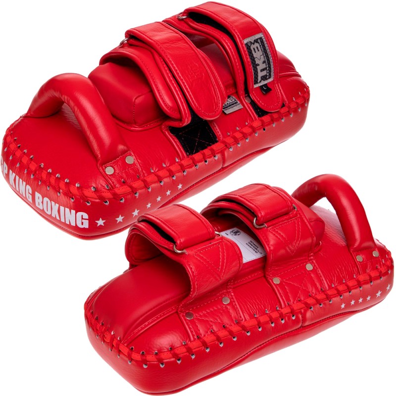 Top King TKKPS (SV) Тайские Пады Прямые Липучка Тайский бокс "Super" Размер XL